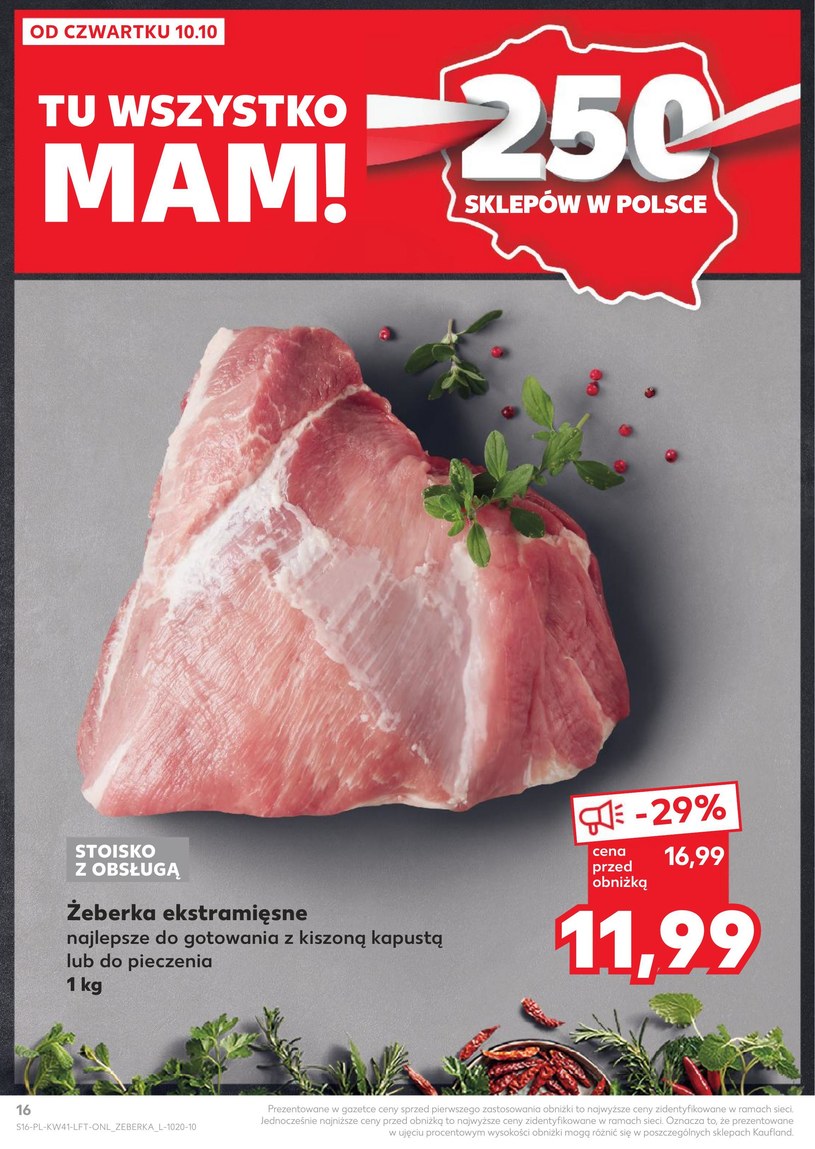 Gazetka: 250 sklepów, 250 powodów do zakupów! - Kaufland - strona 16