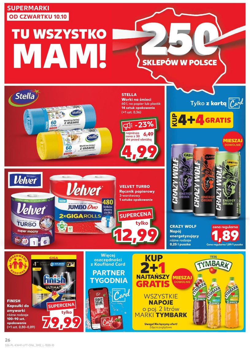 Gazetka: 250 sklepów, 250 powodów do zakupów! - Kaufland - strona 26