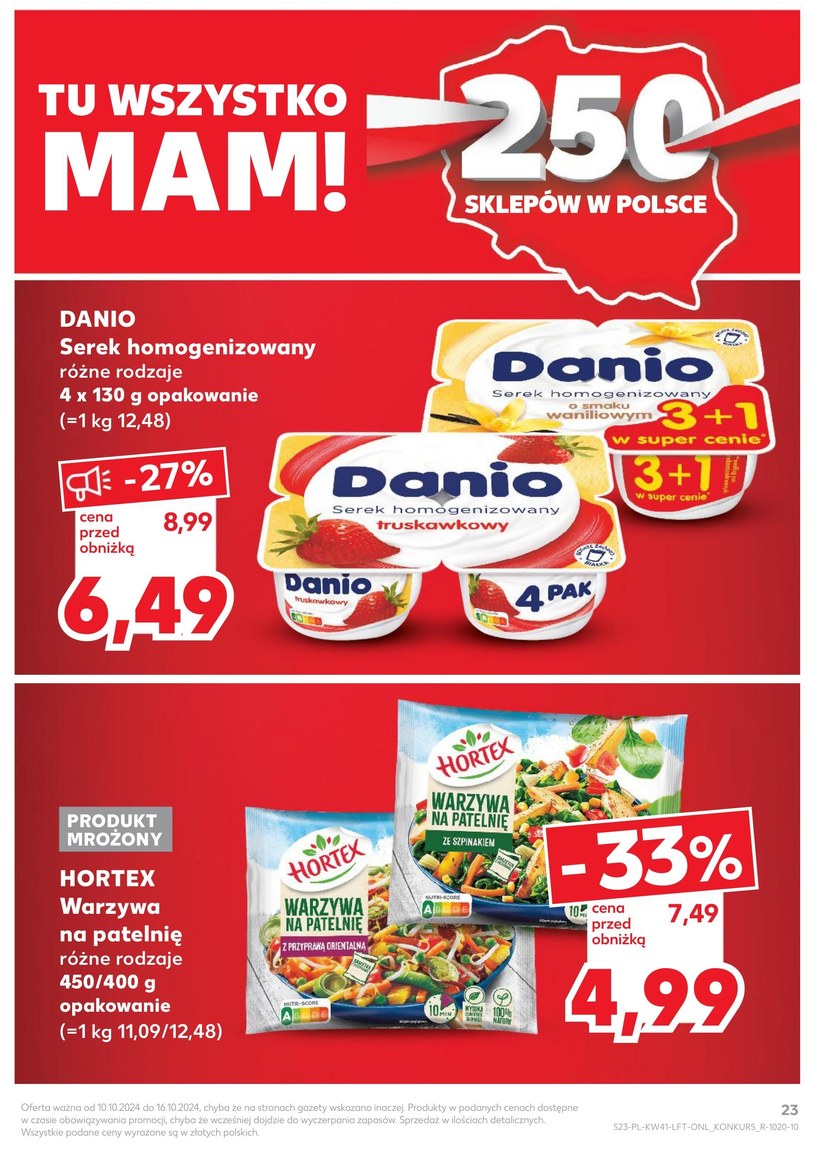 Gazetka: 250 sklepów, 250 powodów do zakupów! - Kaufland - strona 23