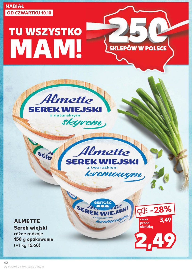 Gazetka: 250 sklepów, 250 powodów do zakupów! - Kaufland - strona 42