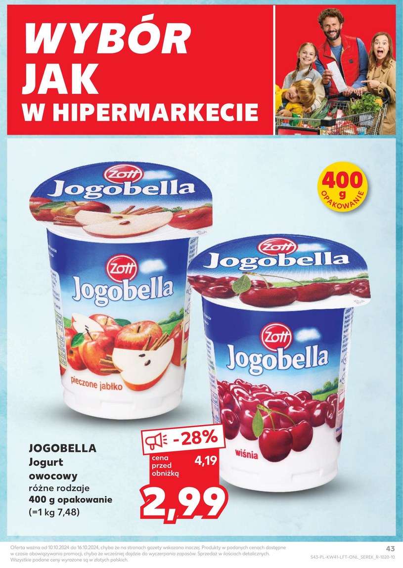 Gazetka: 250 sklepów, 250 powodów do zakupów! - Kaufland - strona 43