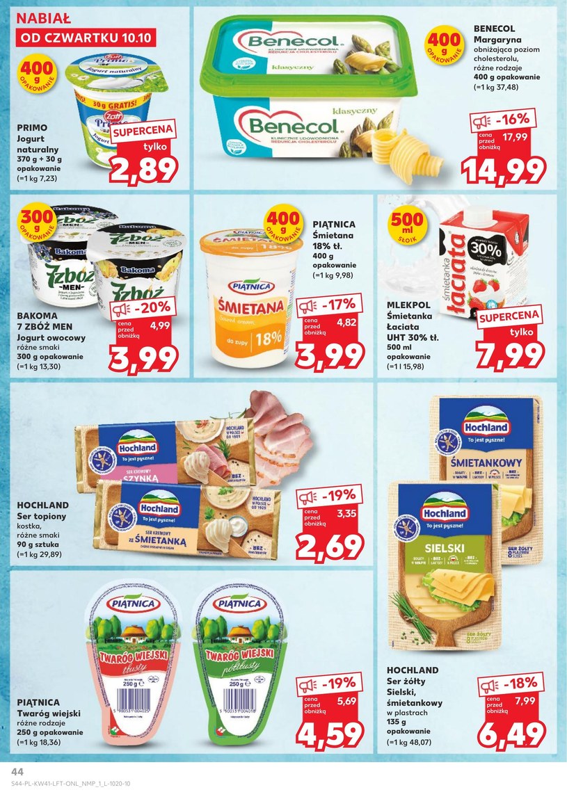 Gazetka: 250 sklepów, 250 powodów do zakupów! - Kaufland - strona 44