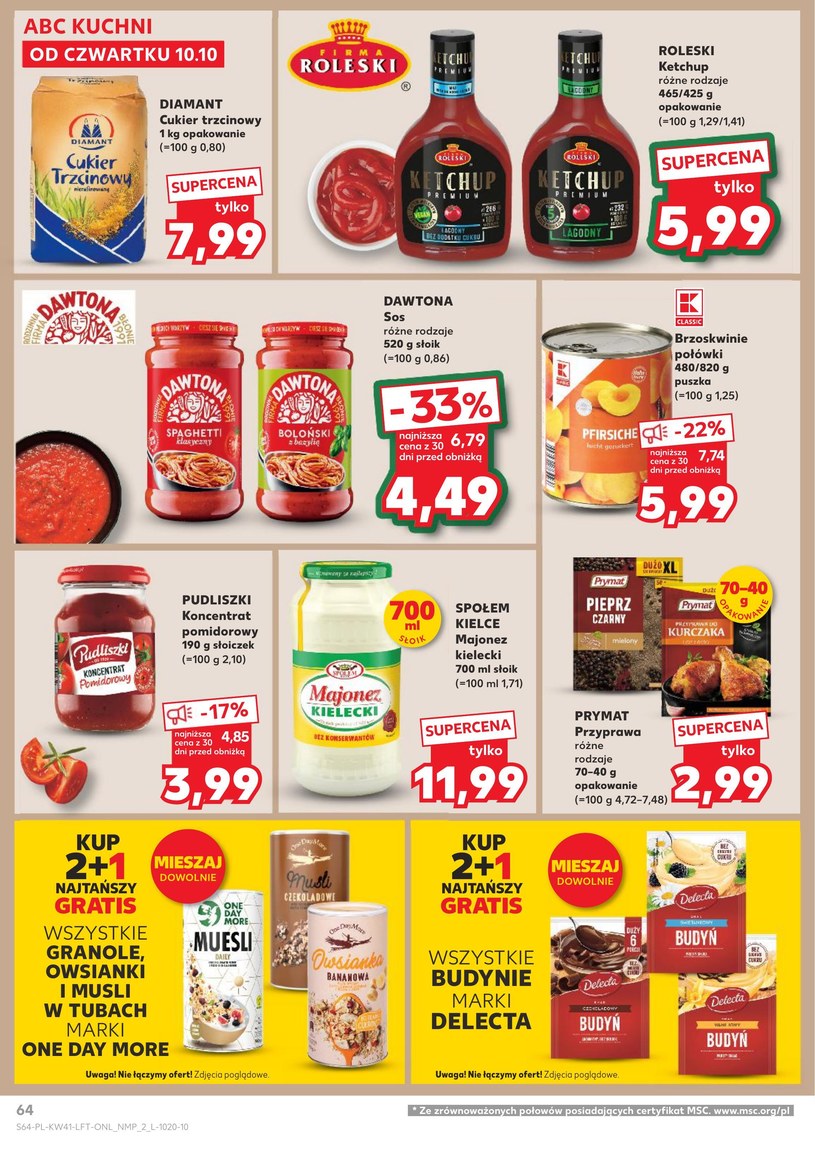 Gazetka: 250 sklepów, 250 powodów do zakupów! - Kaufland - strona 64