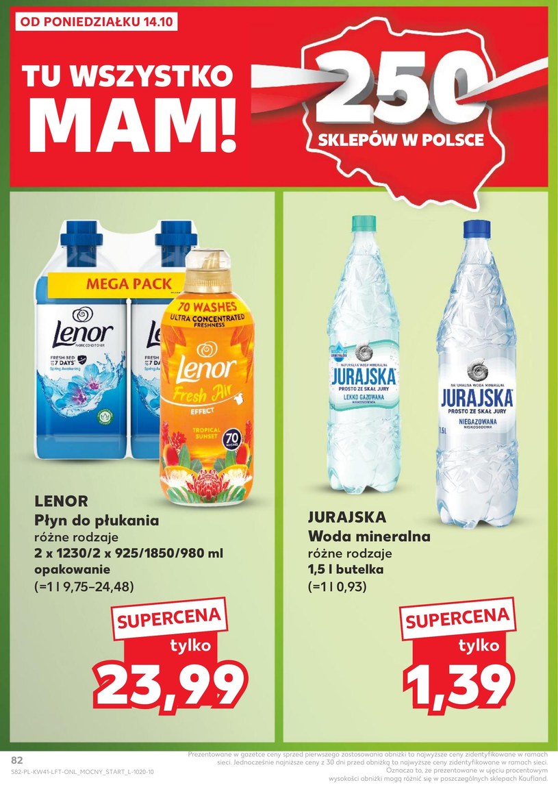 Gazetka: 250 sklepów, 250 powodów do zakupów! - Kaufland - strona 82