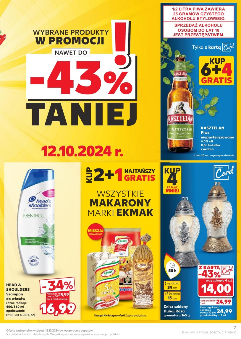 Gazetka: Super okazje na jesienne zakupy! - Kaufland - strona 7