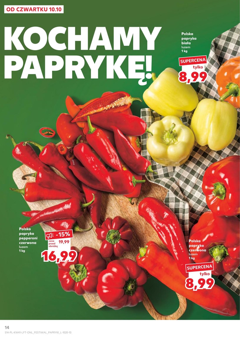 Gazetka: Super okazje na jesienne zakupy! - Kaufland - strona 14