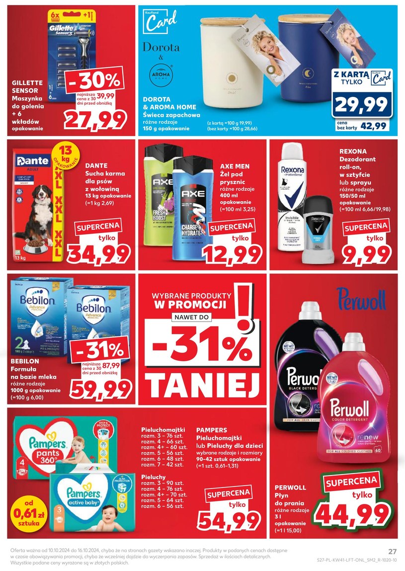 Gazetka: Super okazje na jesienne zakupy! - Kaufland - strona 27