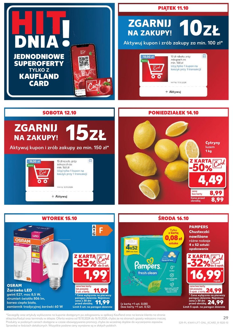 Gazetka: Super okazje na jesienne zakupy! - Kaufland - strona 29