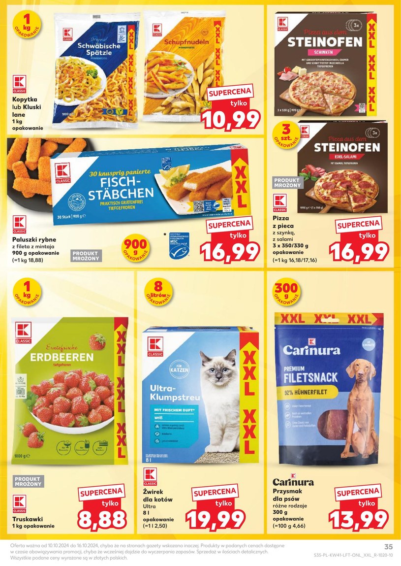 Gazetka: Super okazje na jesienne zakupy! - Kaufland - strona 35