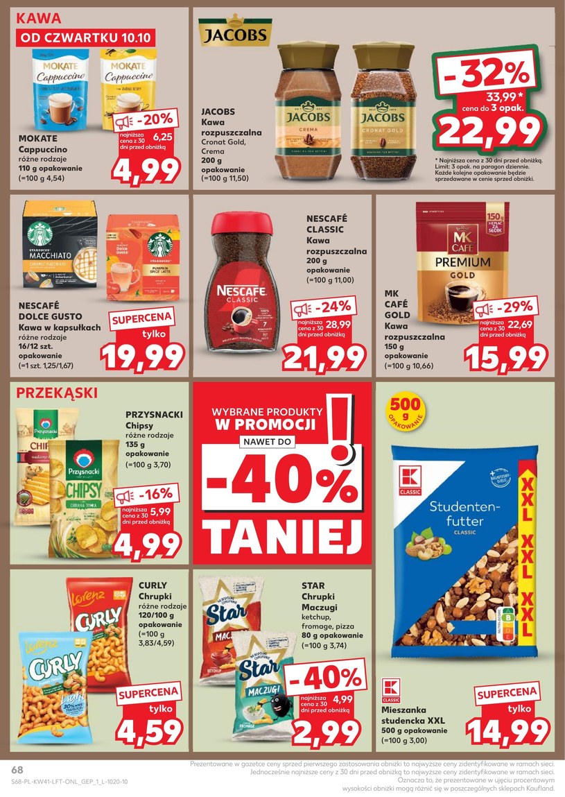 Gazetka: Super okazje na jesienne zakupy! - Kaufland - strona 68