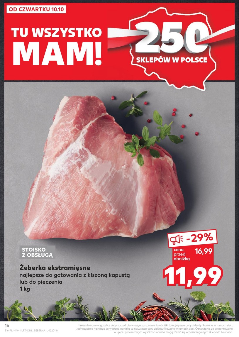 Gazetka: Świeżość, jakość, oszczędności! - Kaufland - strona 16