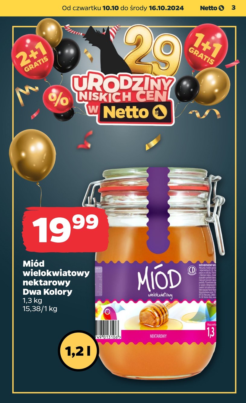 Gazetka: Urodziny niskich cen w Netto - strona 3