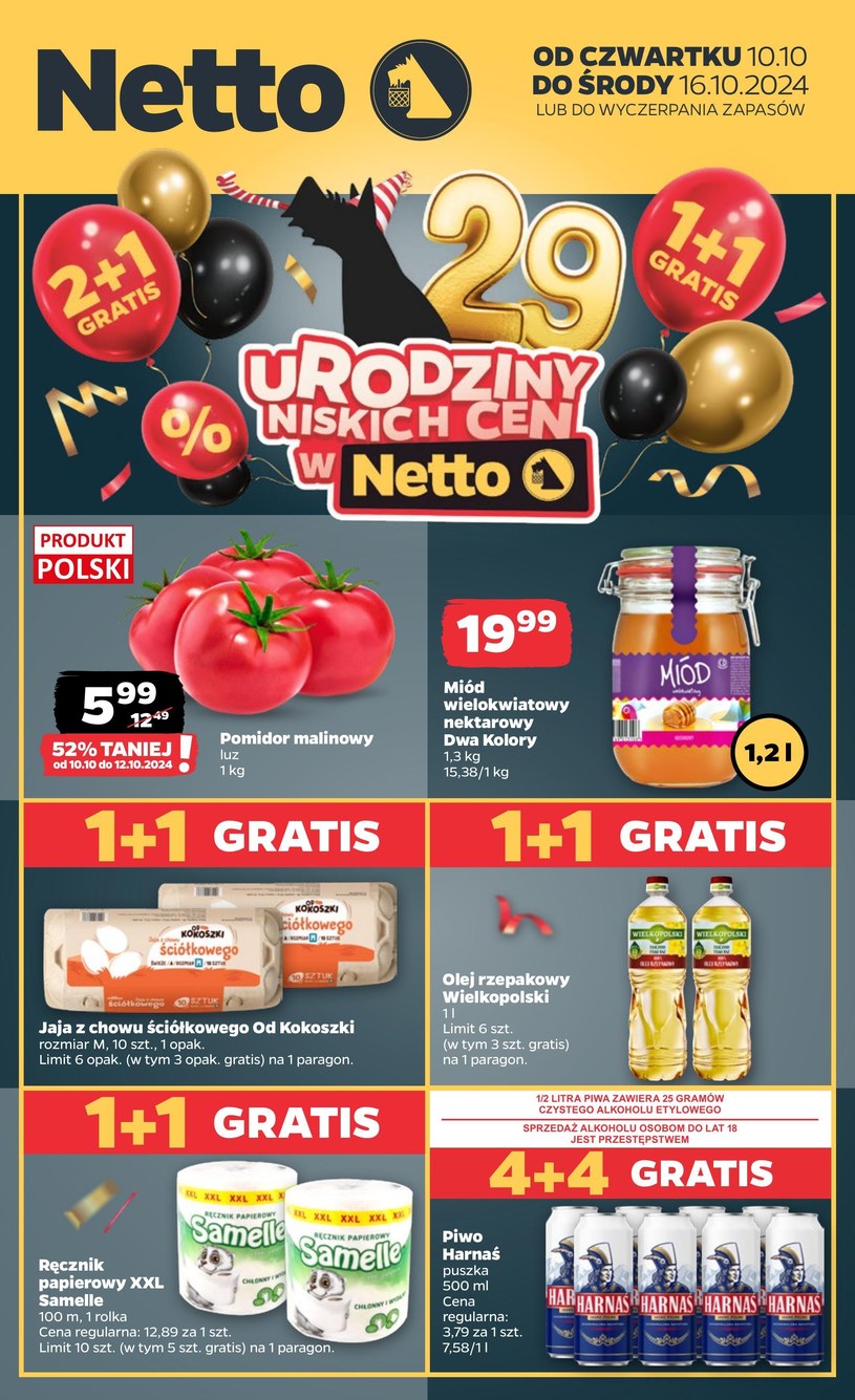 Gazetka promocyjna Netto - ważna od 10. 10. 2024 do 16. 10. 2024