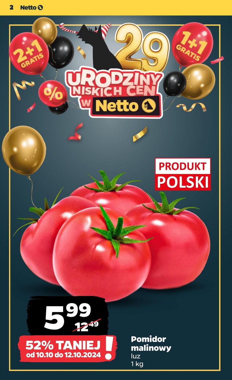 Gazetka: Urodziny niskich cen w Netto - strona 2