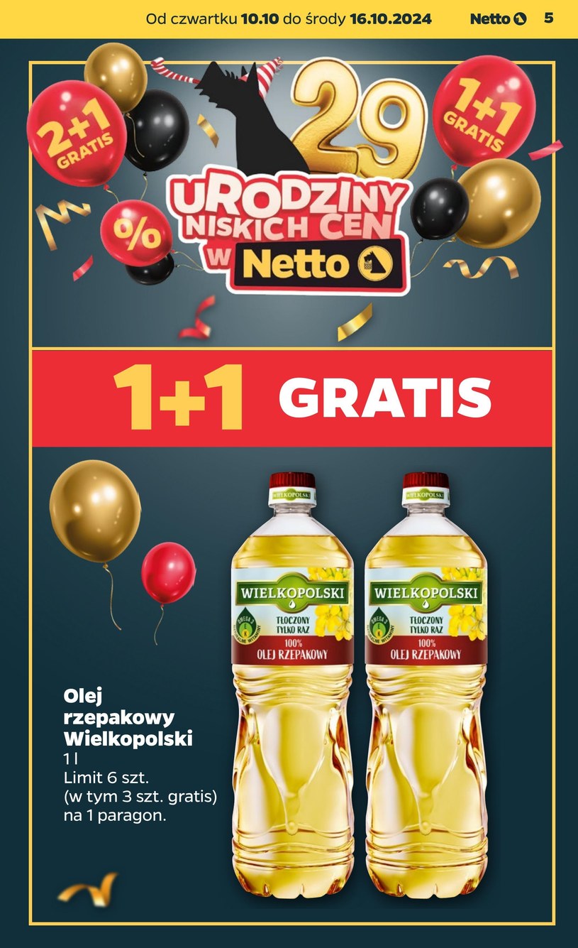 Gazetka: Urodziny niskich cen w Netto - strona 5