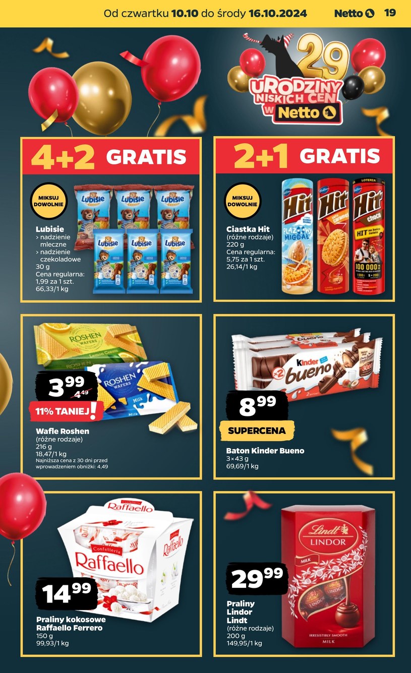 Gazetka: Urodziny niskich cen w Netto - strona 19