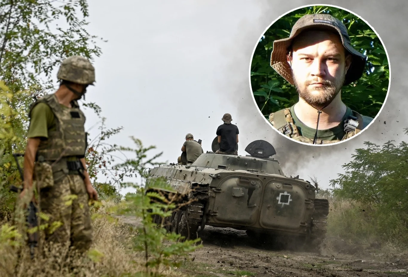 Ukraiński dezerter odnaleziony Ukraiński dezerter odnaleziony