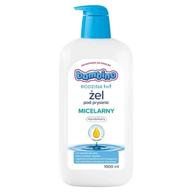 Bambino Rodzina Żel pod prysznic micelarny 1000 ml - 0