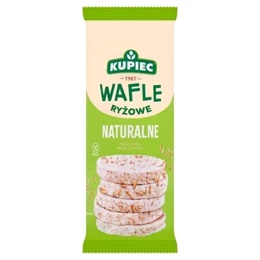 Kupiec Wafle ryżowe naturalne 120 g - 0