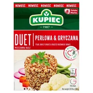 Kupiec Duet Mieszanka kasz perłowa & gryczana 300 g (3 x 100 g)