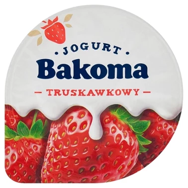 Bakoma Jogurt truskawkowy 200 g  - 1