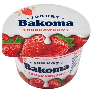 Bakoma Jogurt truskawkowy 200 g  - 0