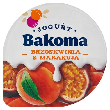 Bakoma Jogurt brzoskwinia & marakuja 200 g - 1