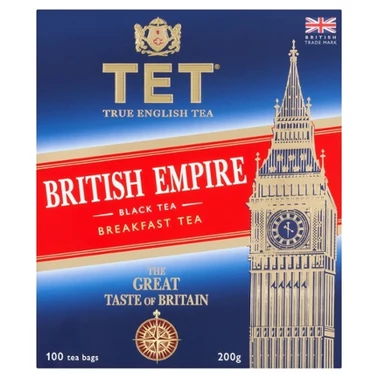 TET British Empire Herbata czarna 200 g (100 x 2 g) - 0