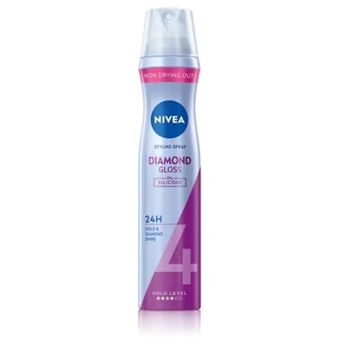 Nivea Diamond Gloss lakier do włosów 250 ml - 0