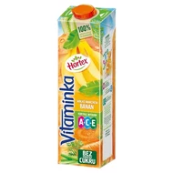 Hortex Vitaminka Sok jabłko marchew banan 1 l