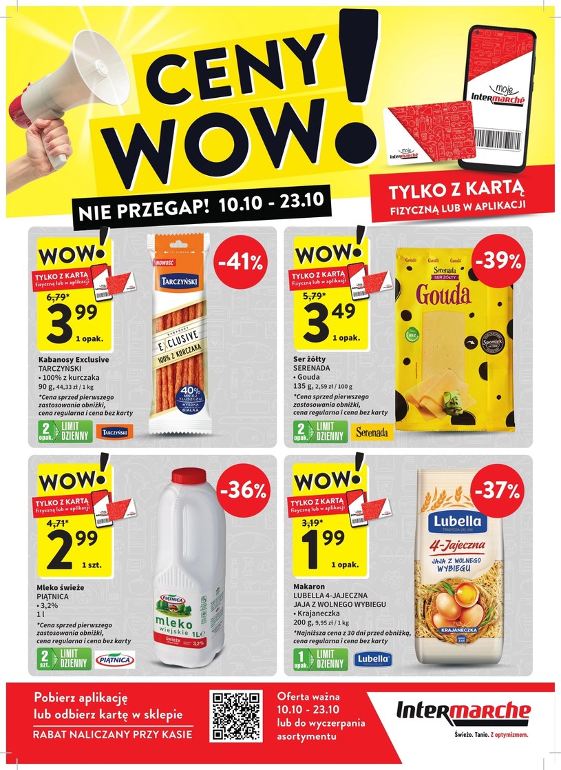 Gazetka promocyjna Intermarche Super - ważna od 10. 10. 2024 do 23. 10. 2024