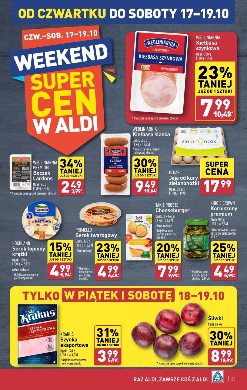 Gazetka: W dużych ilościach w Aldi!  - strona 23