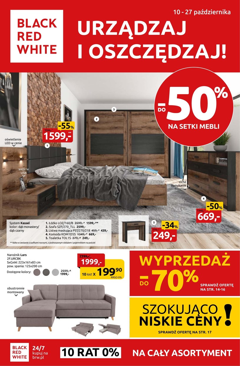 Gazetka promocyjna Black Red White - ważna od 10. 10. 2024 do 27. 10. 2024