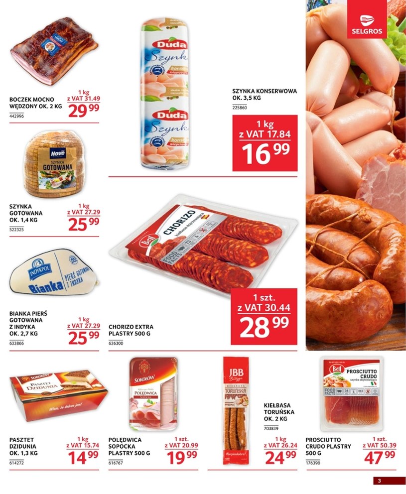 Gazetka: Oferta gastronomiczna Selgros - strona 3