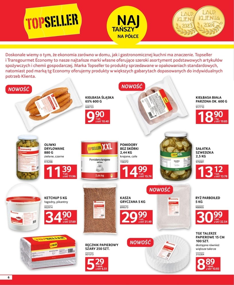 Gazetka: Oferta gastronomiczna Selgros - strona 6