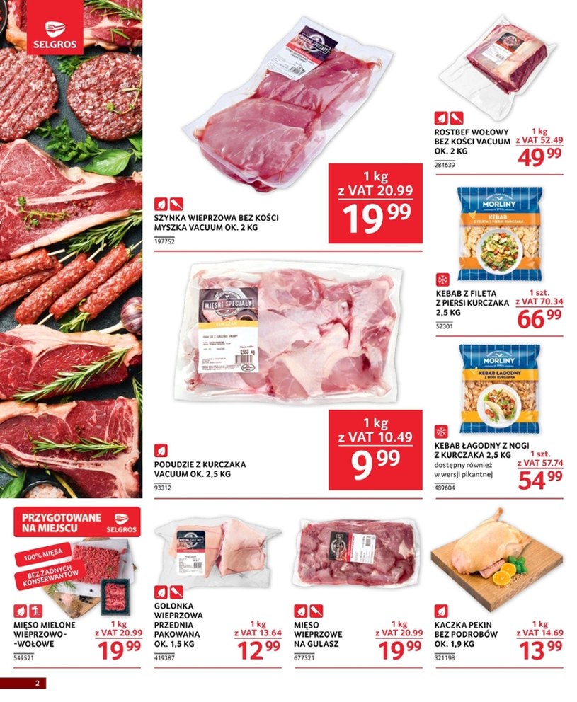 Gazetka: Oferta gastronomiczna Selgros - strona 2