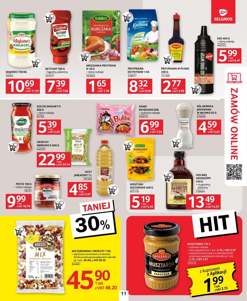 Gazetka: Oferta spożywcza Selgros (bez alkoholu)  - strona 11