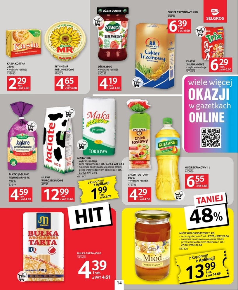 Gazetka: Oferta spożywcza Selgros (bez alkoholu)  - strona 14