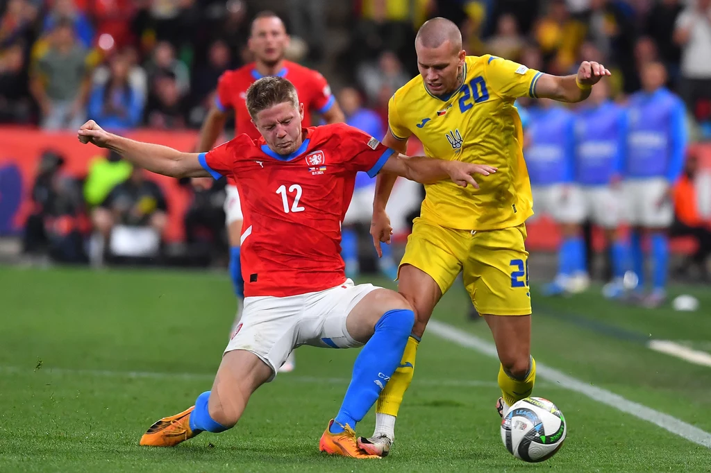 Mecz Czechy - Ukraina w Lidze Narodów we wrześniu 2024 Mecz Czechy - Ukraina w Lidze Narodów we wrześniu 2024