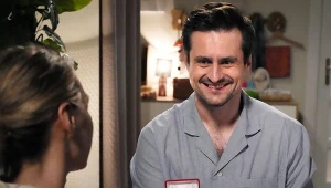 Herman (Maciej Raniszewski) przygotował dla Malwiny (Joanna Gleń) cudowną niespodziankę