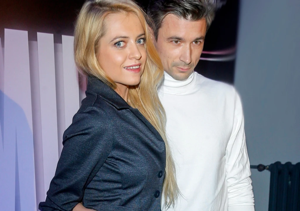 Sasha Strunin z narzeczonym