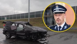 BMW szefa policji do kasacji. Nie miało ubezpieczenia, ale to norma