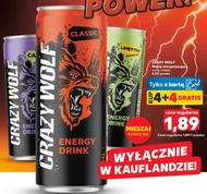 Napój energetyczny Crazy Wolf