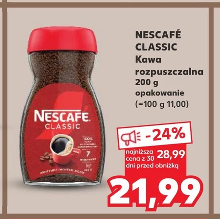 Nescafé Classic Kawa rozpuszczalna 200 g