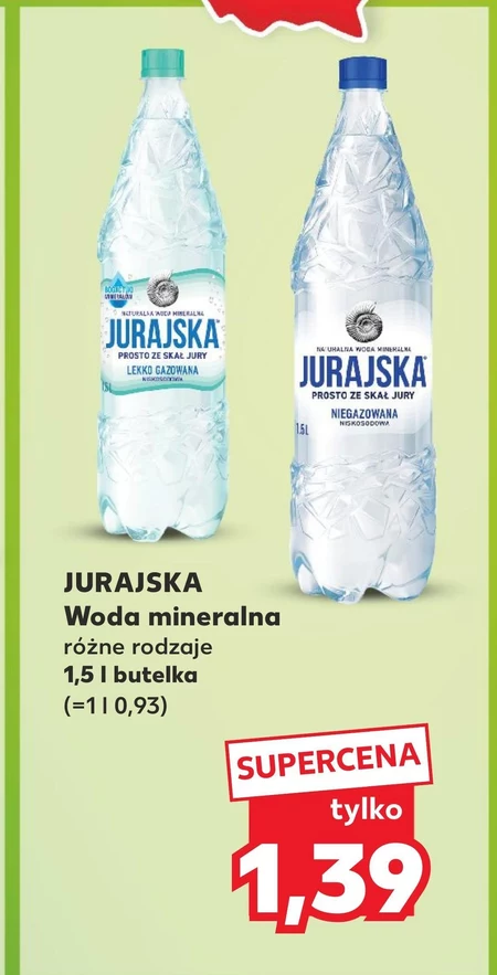 Woda niegazowana Jurajska