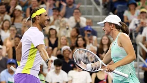 Rafael Nadal i Iga Świątek. Ich królestwem jest Paryż, choć w 2022 roku spotkali się razem w Nowym Jorku