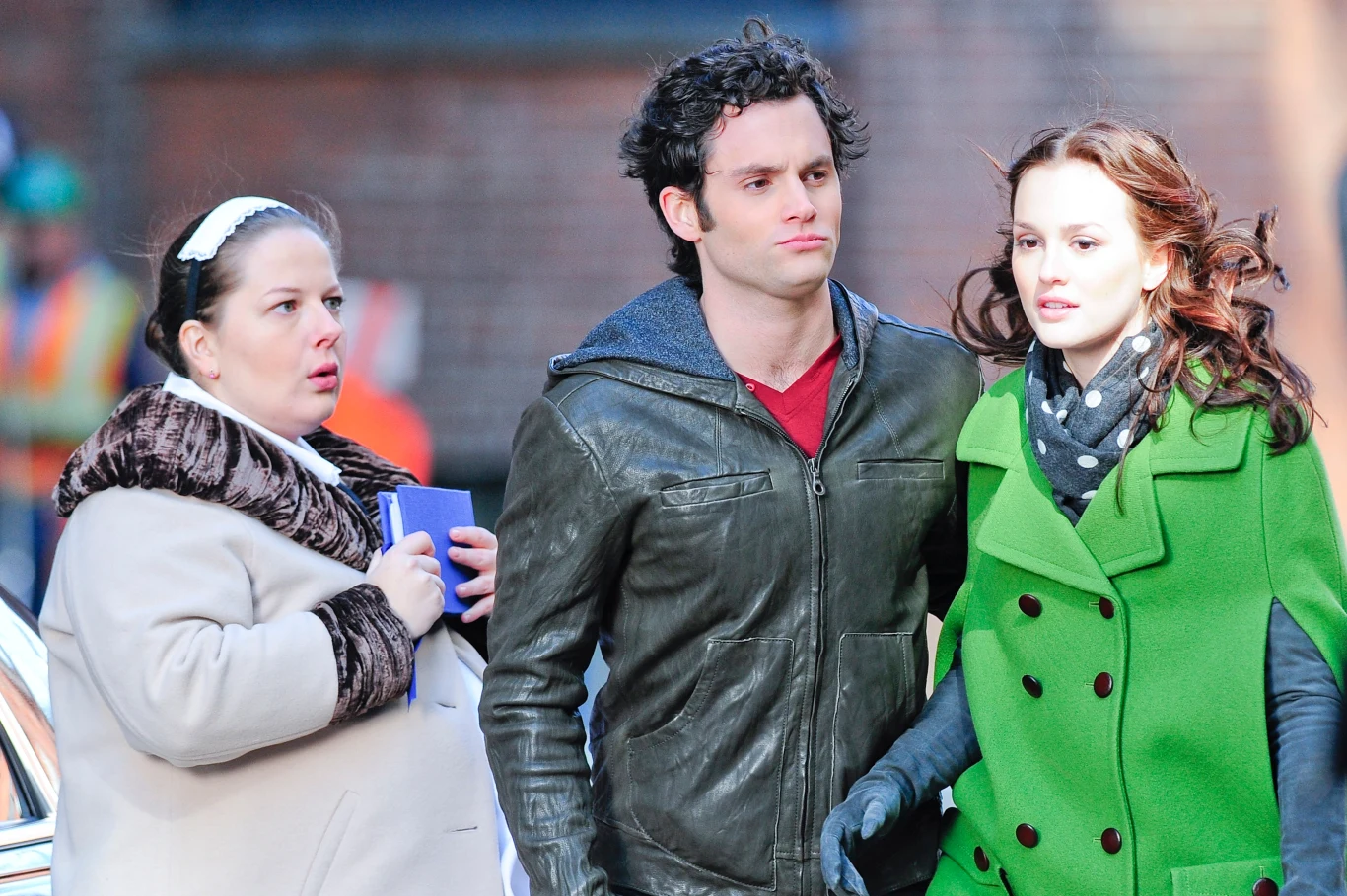 Zuzanna Szadkowski, Penn Badgley i Leighton Meester