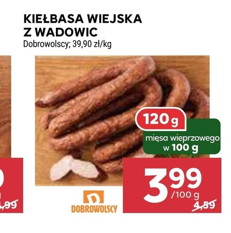 Kiełbasa wiejska Dobrowolscy