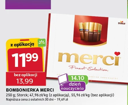 merci Finest Selection Kolekcja czekoladek 250 g (20 sztuk)