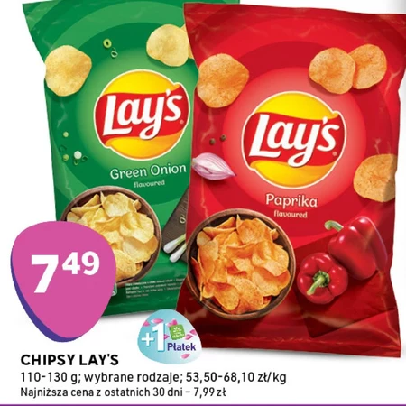 Lay's Chipsy ziemniaczane o smaku papryki 130 g
